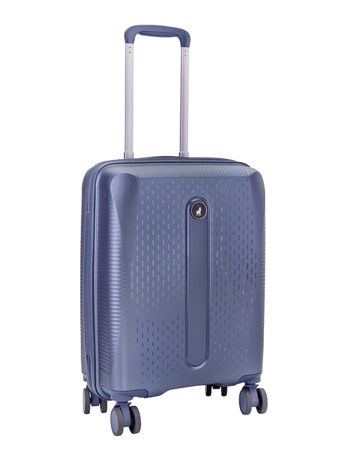 Polo Stellar 4 Wheel Carry On Trolley Case- Blue