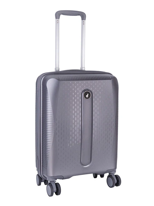 Polo Stellar 4 Wheel Carry On Trolley Case - Grey