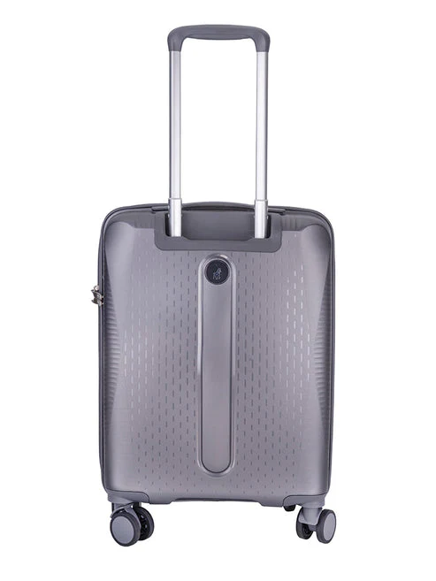 Saleys Travel Bags Polo Stellar 4 Wheel Carry On Trolley Case - Grey - Image 4