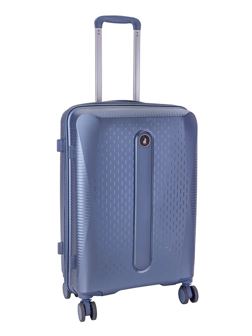 Polo Stellar Medium 4 Wheel Trolley Case - Blue