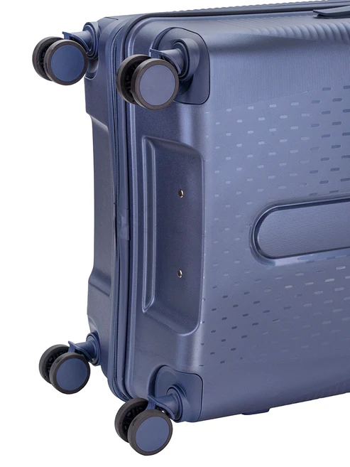 Saleys Travel Bags Polo Stellar Large 4 Wheel Trolley Case-Blue - Image 5