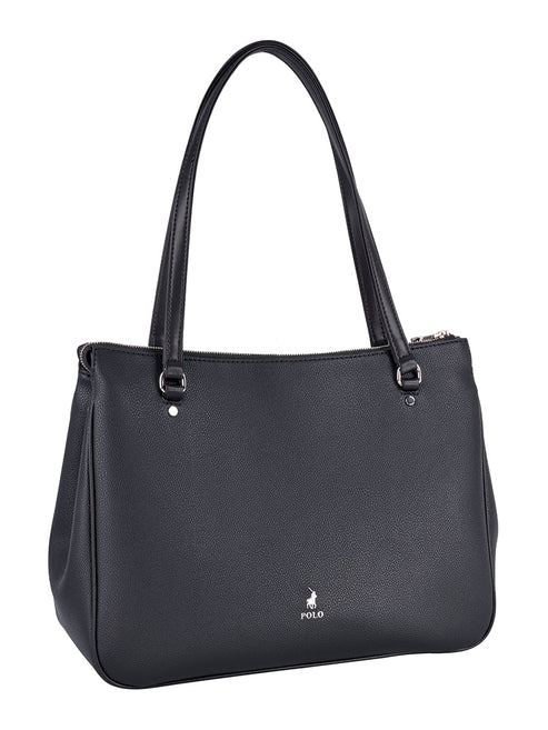 Polo Lyon Mule Tote - Black