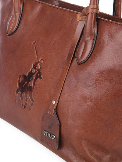 Saleys Travel Bags Polo Colorado Tote - Brown - Image 4