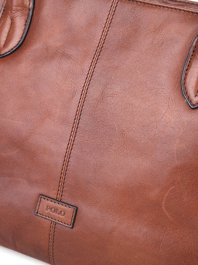 Saleys Travel Bags Polo Colorado Tote - Brown - Image 3