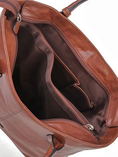 Saleys Travel Bags Polo Colorado Tote - Brown - Image 2