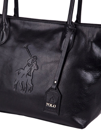 Saleys Travel Bags Polo Colorado Tote - Black - Image 4