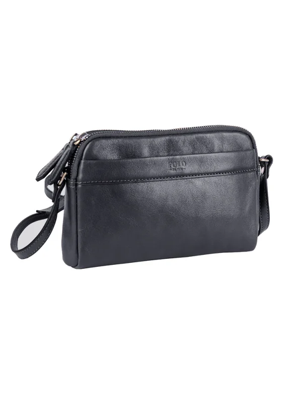 Polo Vega Double Zip Sling - Black