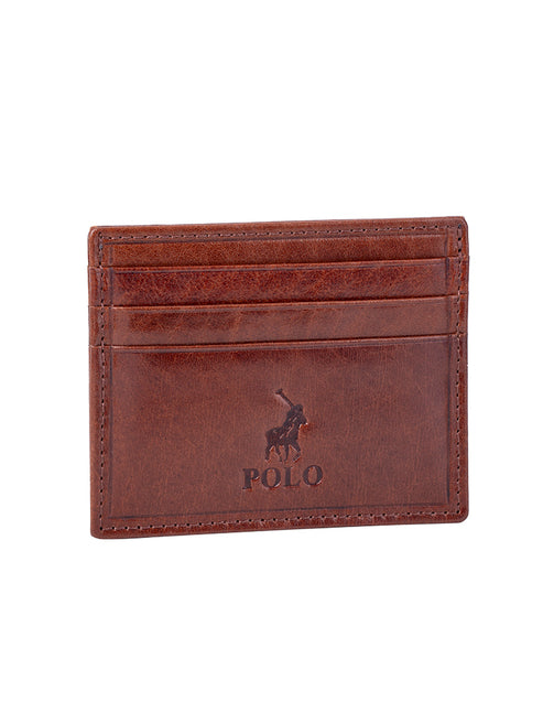 Polo Newport Card Holder - Brown
