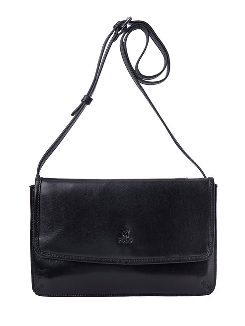 Polo Newport Flapover Sling - Black