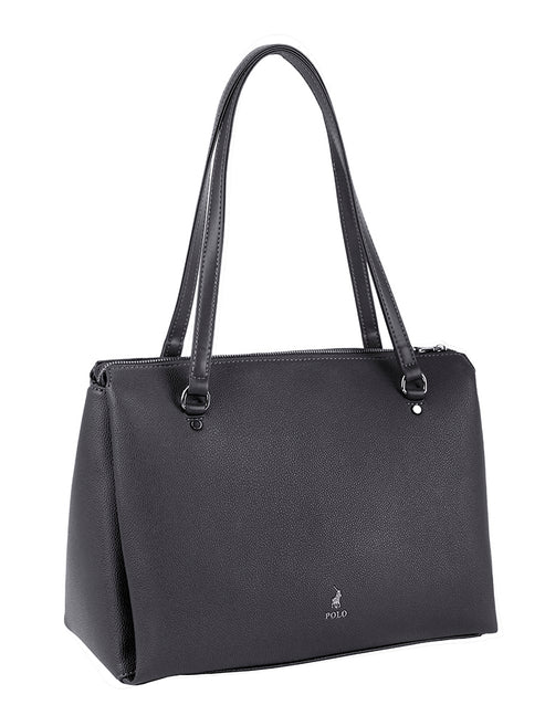 Polo Lyon Mule Shopper - Black