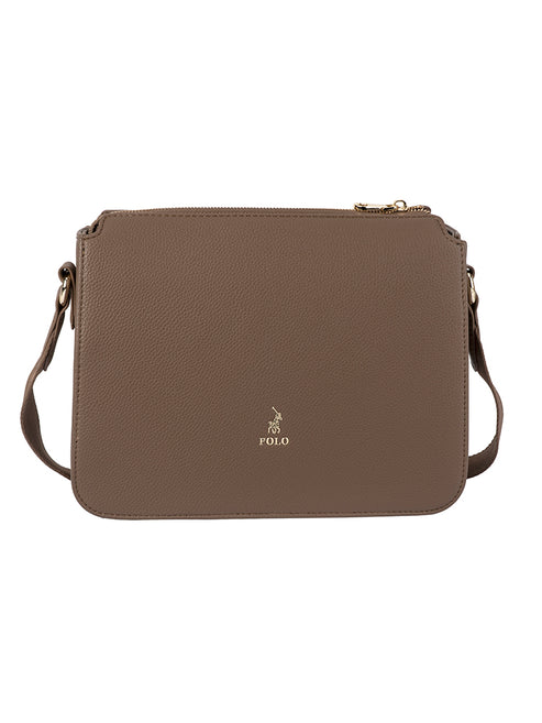 Saleys Travel Bags Polo Lyon Crossbody -Brown - Image 3