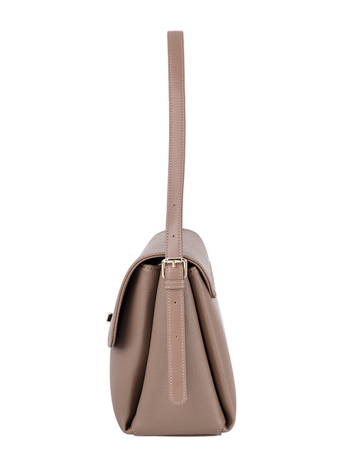 Saleys Travel Bags Polo Lyon Flapover Bag - Brown - Image 2