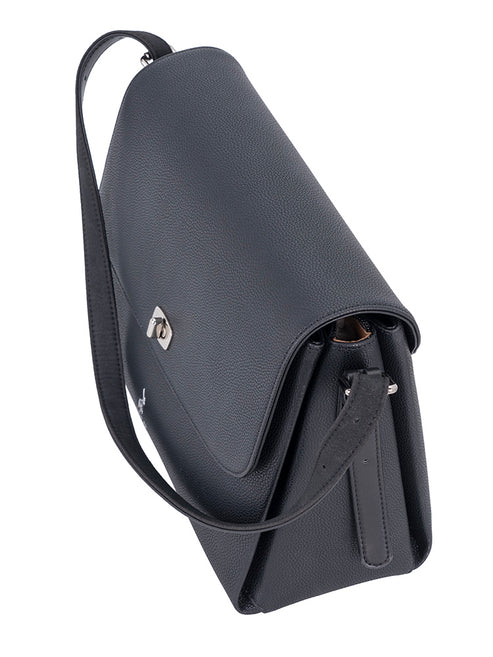 Saleys Travel Bags Polo Lyon Flapover Bag - Black - Image 5