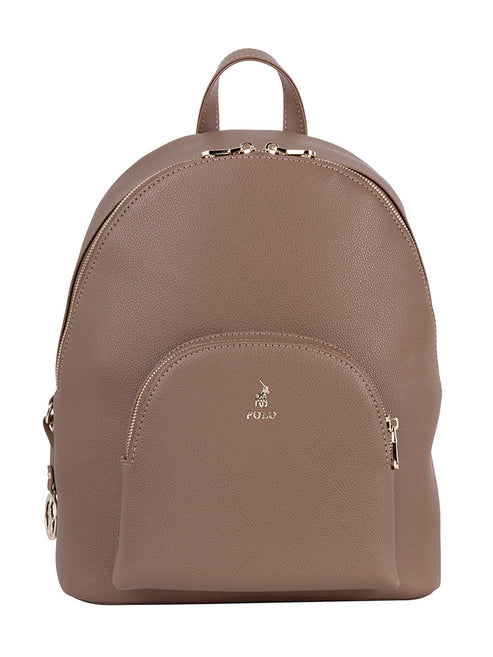 Saleys Travel Bags Polo Lyon Ladies Backpack - Brown - Image 4