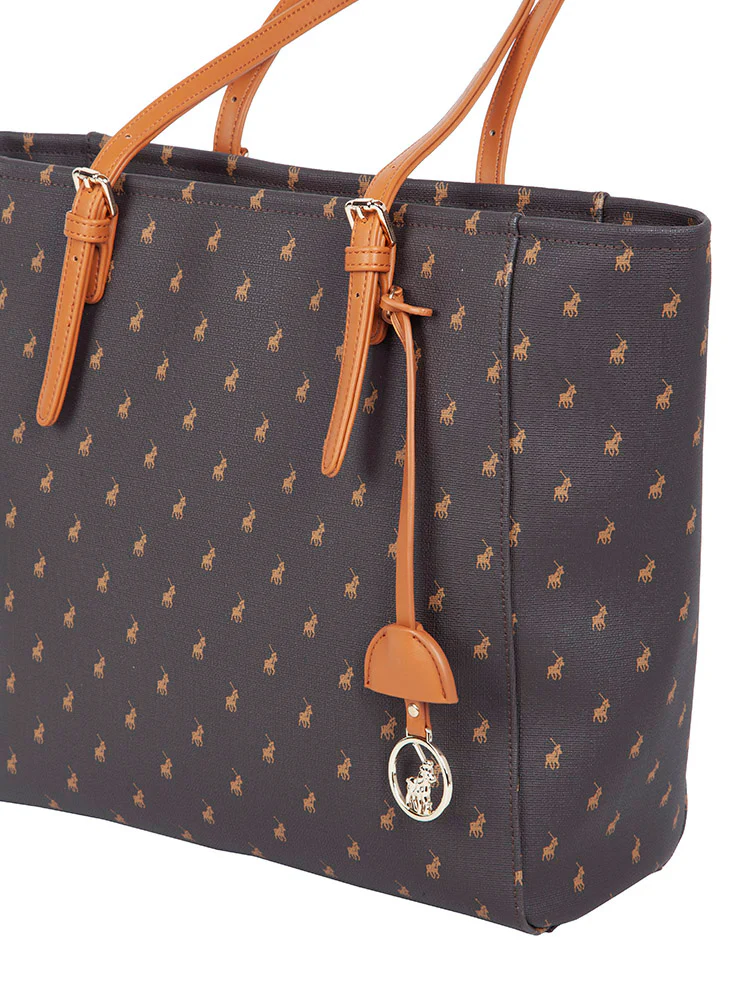Saleys Travel Bags Polo Iconic Tote - Brown - Image 3
