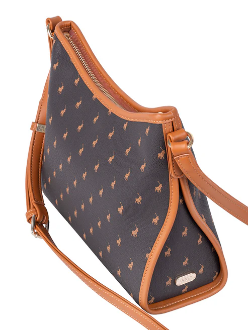 Saleys Travel Bags Polo Iconic Tulip Sling - Brown - Image 4