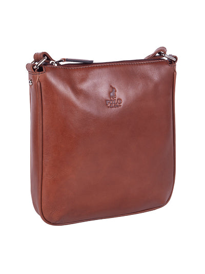 Polo Colorado Crossbody Sling - Brown