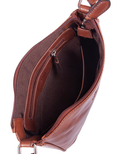 Saleys Travel Bags Polo Colorado Crossbody Sling - Brown - Image 2