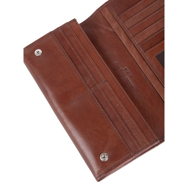 Saleys Travel Bags Polo Colorado Clutch Purse - Brown - Image 3