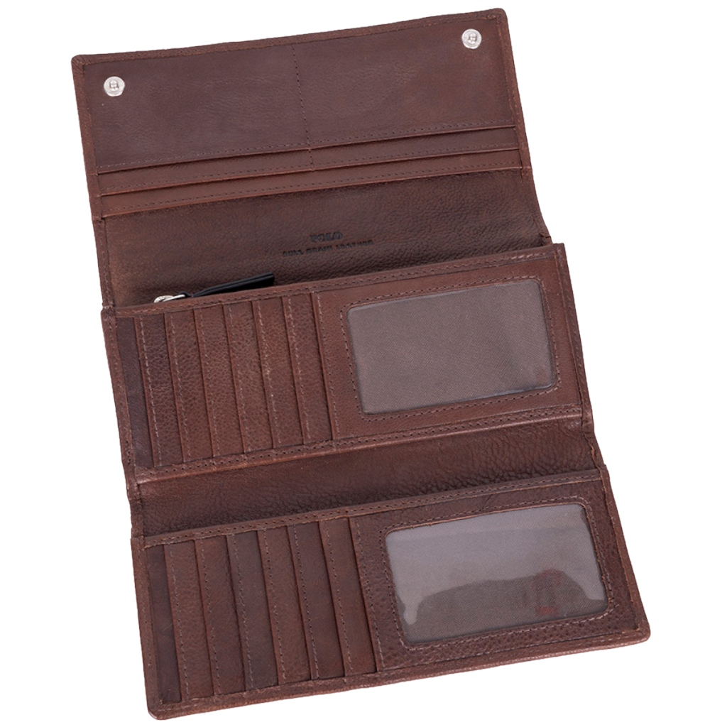 Saleys Travel Bags Polo Chobe Multi Card Purse - Brown - Image 4