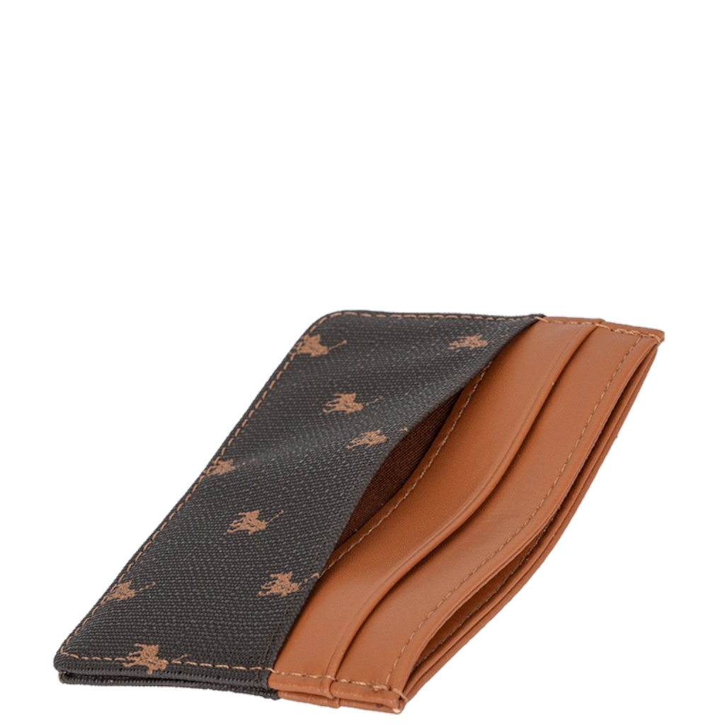 Polo Iconic Small Card Holder - Brown - Image 4