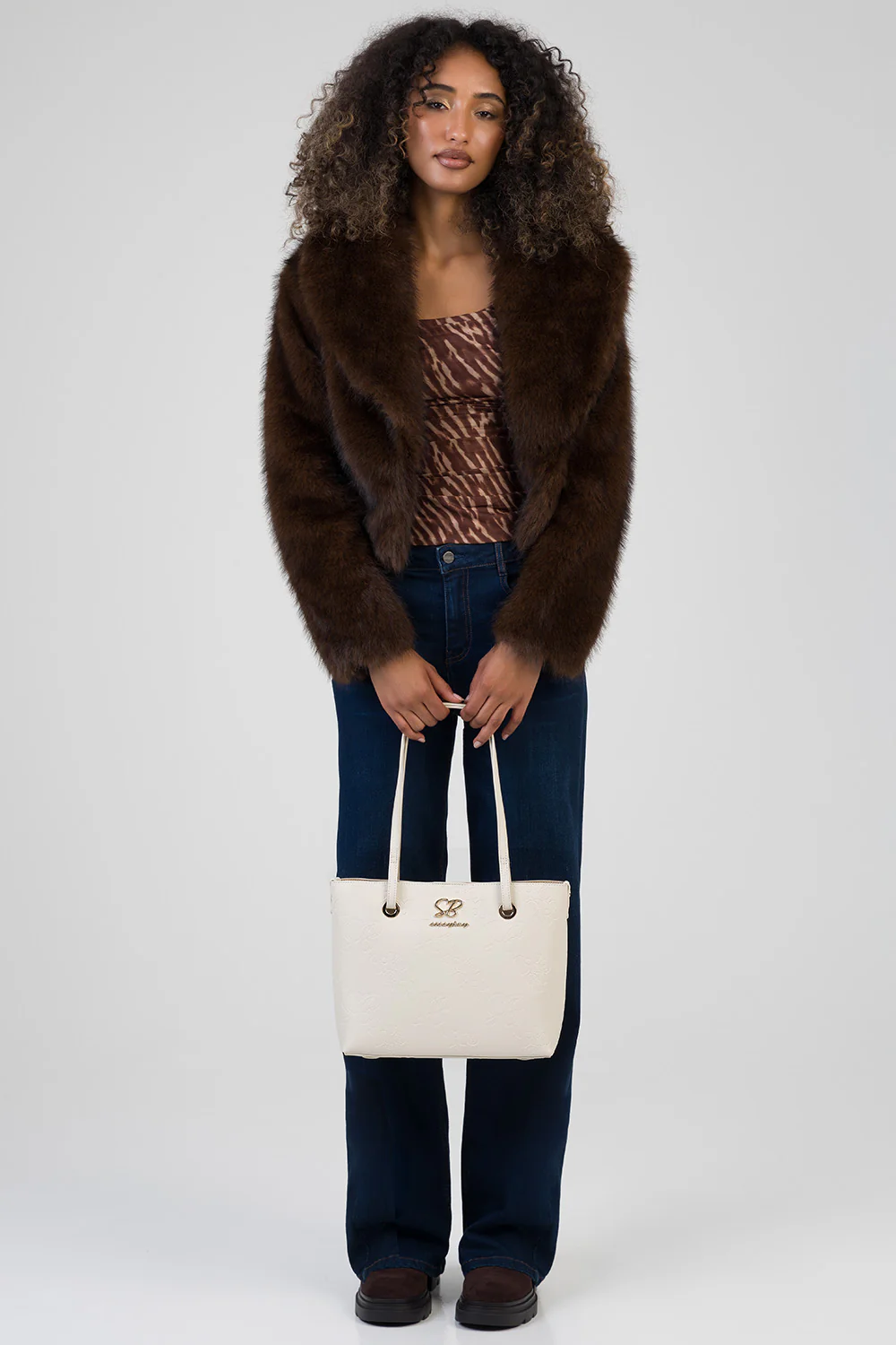 Saleys Travel Bags Sissy Boy: HAYLEY TOTE BAG - Cream - Image 4
