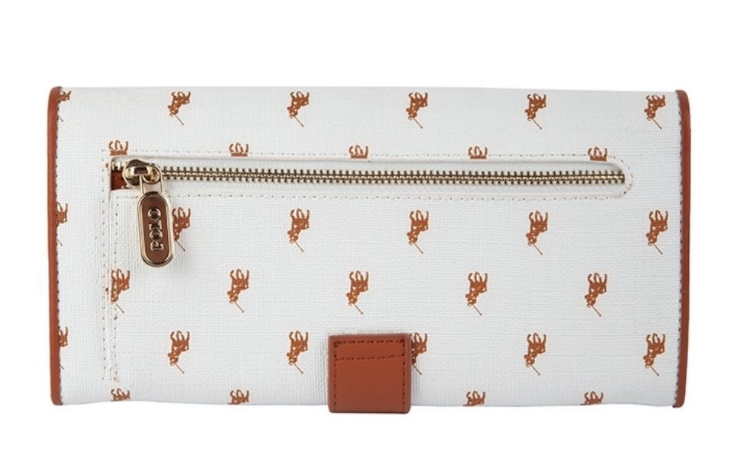 Saleys Travel Bags Polo Iconic Clutch Purse - White - Image 5