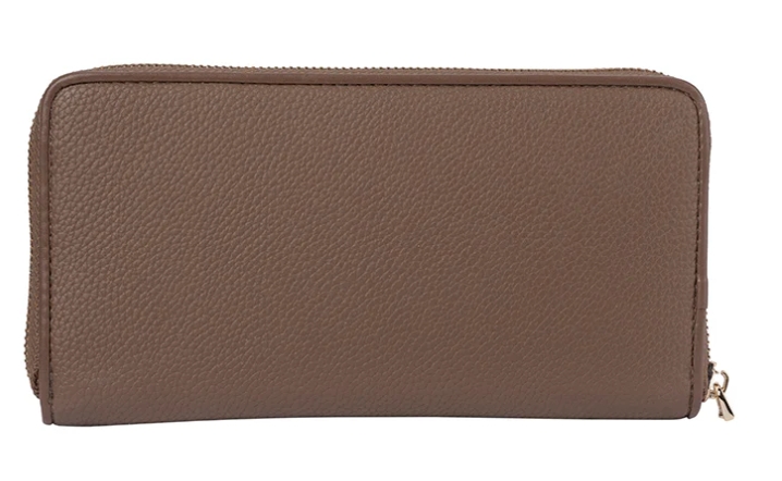 Saleys Travel Bags Polo Lyon Zip Around Purse - Brown - Image 5