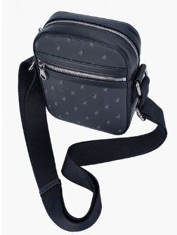 Saleys Travel Bags Polo Signature Lifestyle Compact Crossbody - Black - Image 4