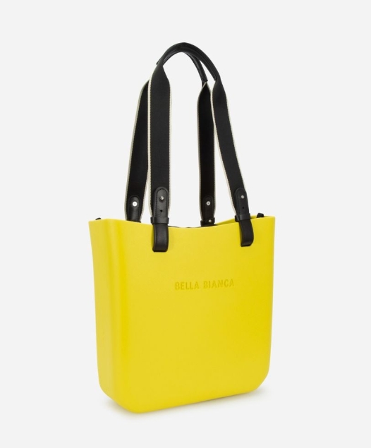 Saleys Travel Bags Bella Bianca Amber Eve Tote Handbag - Yellow