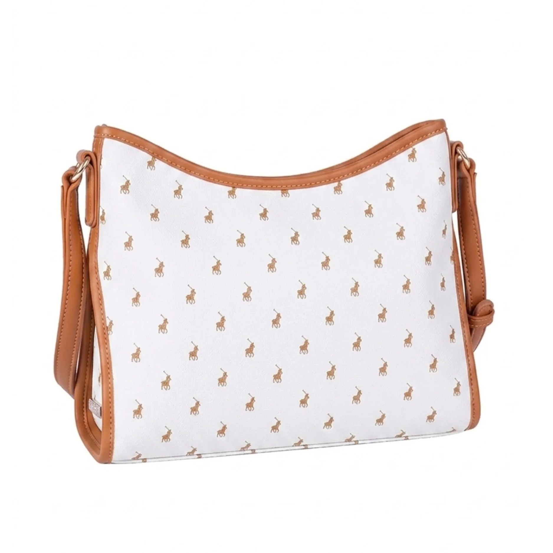 Saleys Travel Bags Polo Iconic Tulip Sling Bag - White - Image 3