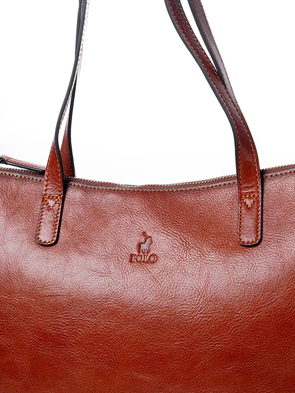 Saleys Travel Bags Polo Vega Tote - Brown - Image 3