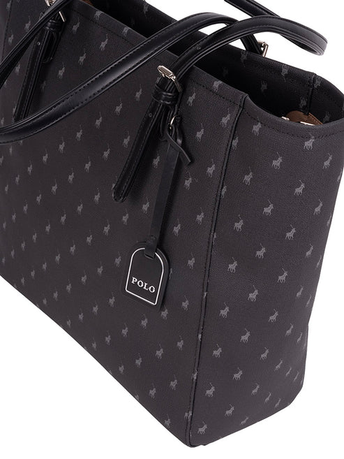 Saleys Travel Bags Polo Iconic Tote - Black - Image 2