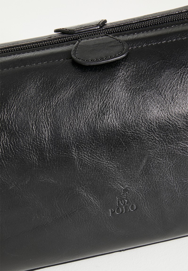 Saleys Travel Bags Polo Delta Toiletry Bag - Black - Image 2