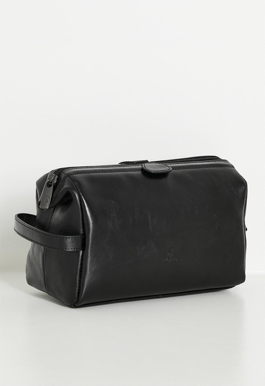 Saleys Travel Bags Polo Delta Toiletry Bag - Black - Image 4