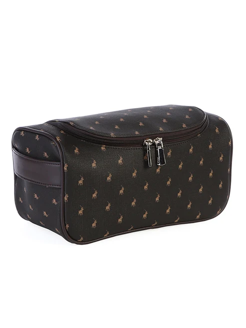 Polo Signature Accessory Toiletry Case – Brown