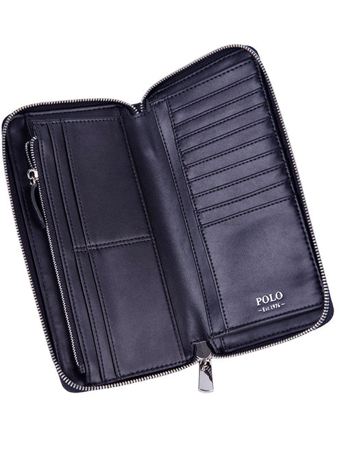 Saleys Travel Bags Polo Signature Accessory Travel Wallet - Black - Image 3