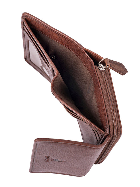 Saleys Travel Bags Polo Chobe Mini Purse - Brown - Image 4