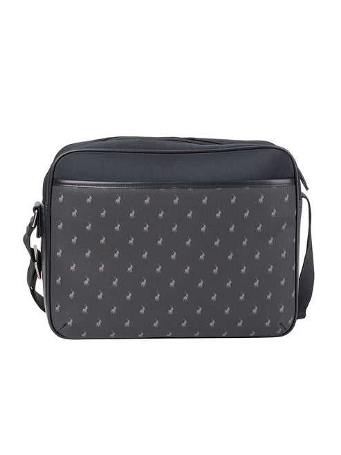 Saleys Travel Bags Polo Metro Document Crossbody - Black Iconic - Image 2