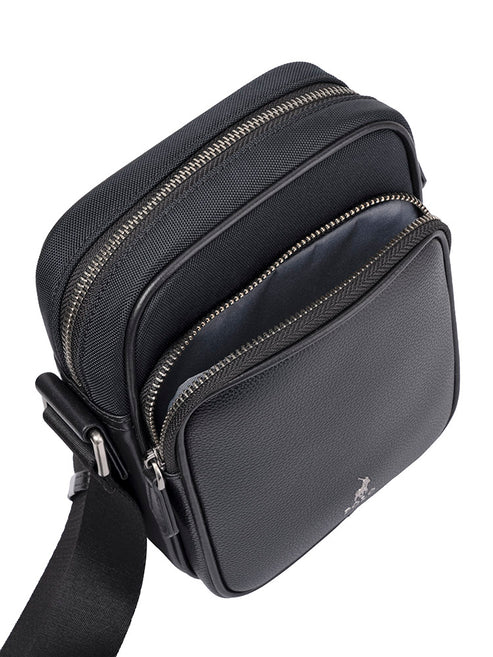 Saleys Travel Bags Polo Metro Compact Crossbody - Black - Image 2