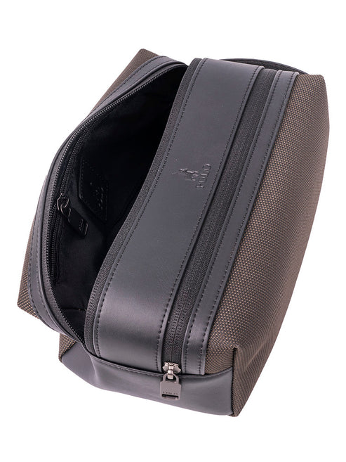 Saleys Travel Bags Polo Boston Toiletry Bag - Olive - Image 3