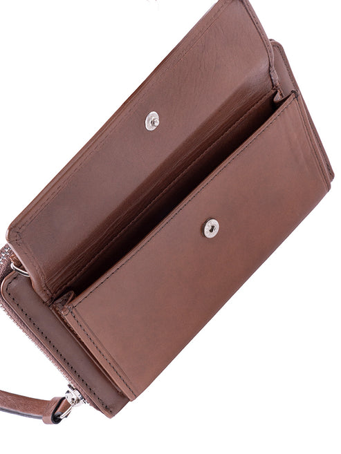 Saleys Travel Bags Polo Colorado Phone Sling -Brown - Image 3