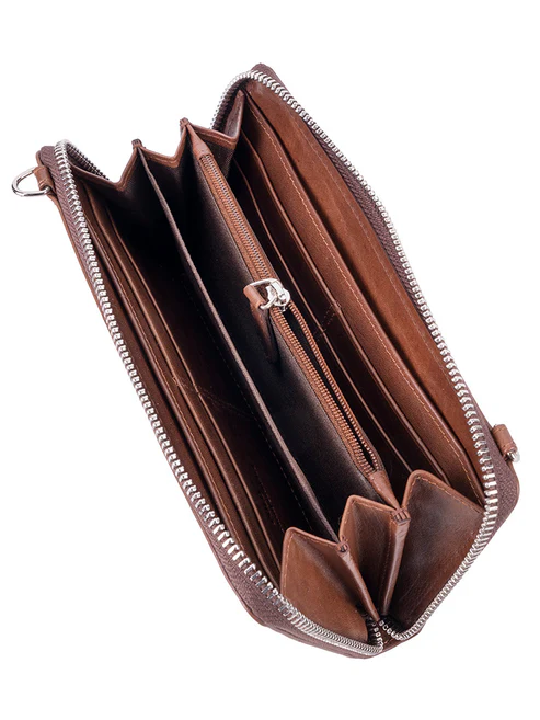 Saleys Travel Bags Polo Colorado Phone Sling -Brown - Image 4