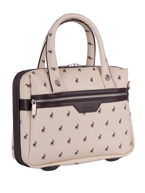 Polo Double Pack Luggage Beauty Case - Beige