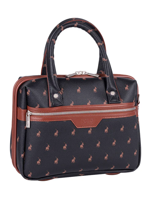 Polo Double Pack Luggage Beauty Case - Black