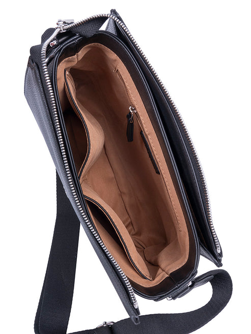 Saleys Travel Bags Polo Lyon Crossbody - Black - Image 4