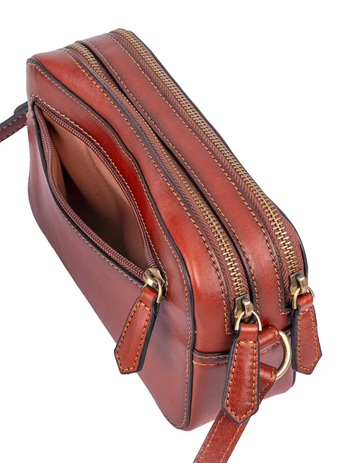 Saleys Travel Bags Polo Vega Camera Bag -Brown - Image 3