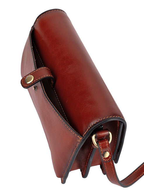Saleys Travel Bags Polo Vega Concertina Sling - Brown - Image 3