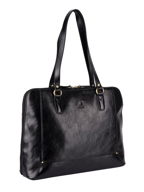 Polo Vega Slim Briefcase - Black