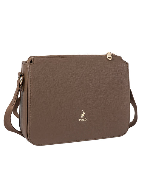 Polo Lyon Crossbody -Brown